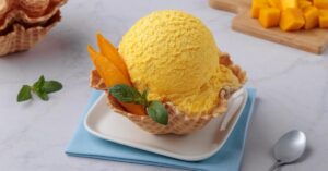 Helado de mango